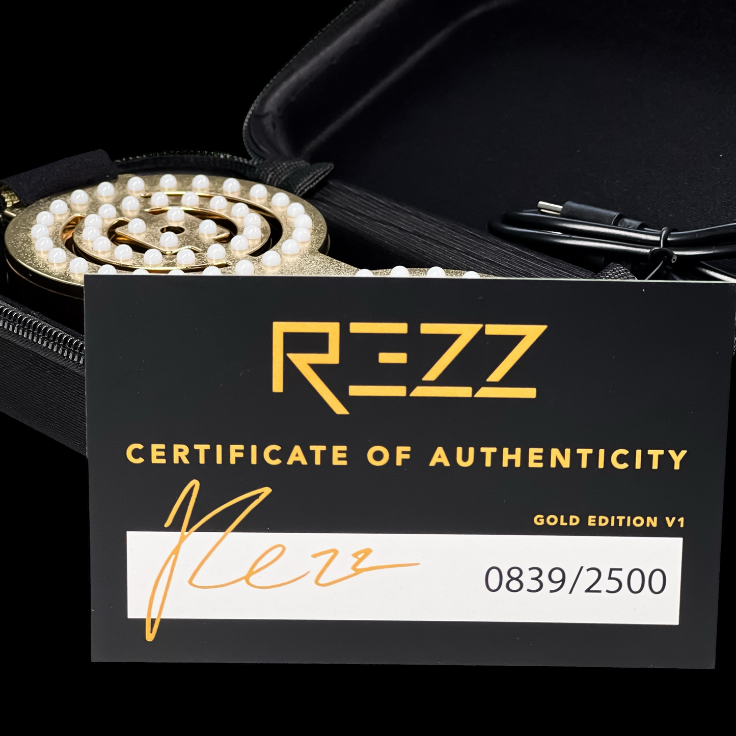 REZZ - LIMITED EDITION GOLD HYPNOGOGGLES