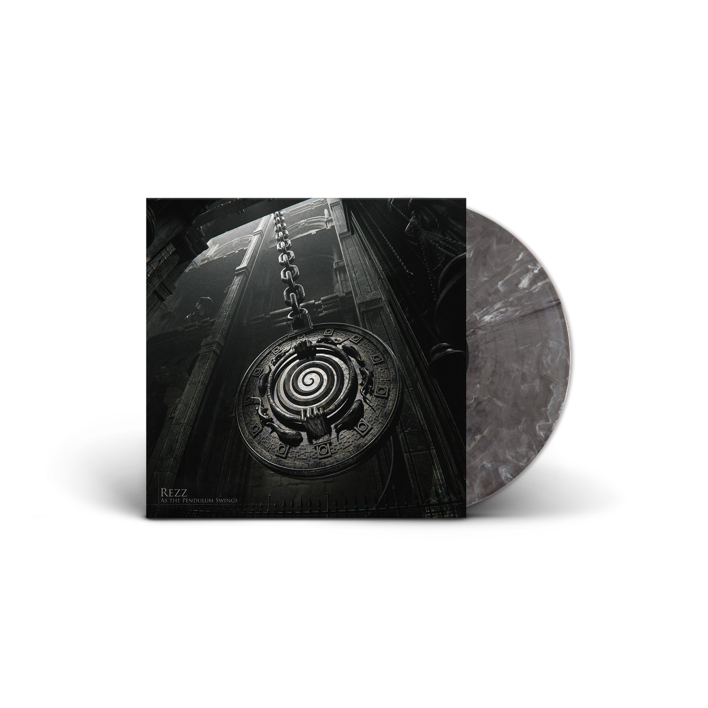 (Pre Order) REZZ - As The Pendulum Swings - Mineral Gray Splatter Vinyl