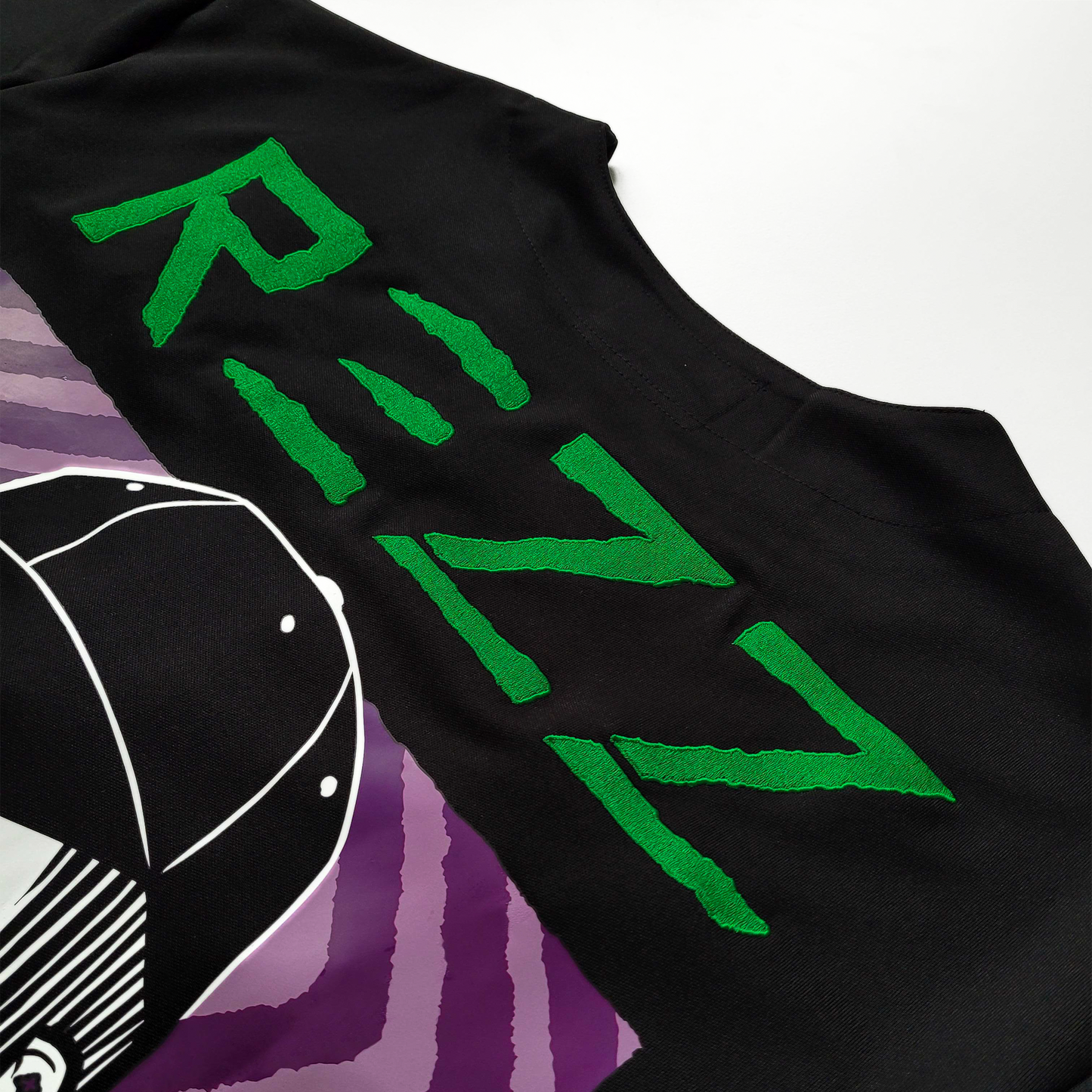 REZZ - Death Stare - Baseball Jersey - Purple / Green