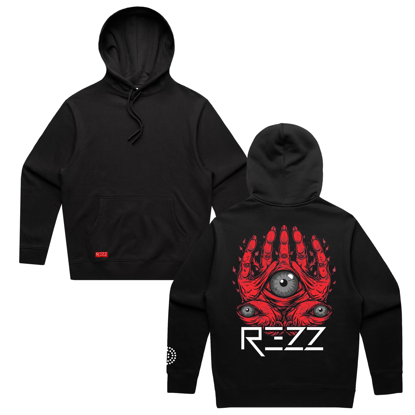 REZZ - Monster Inside - Black Pullover Hoodie
