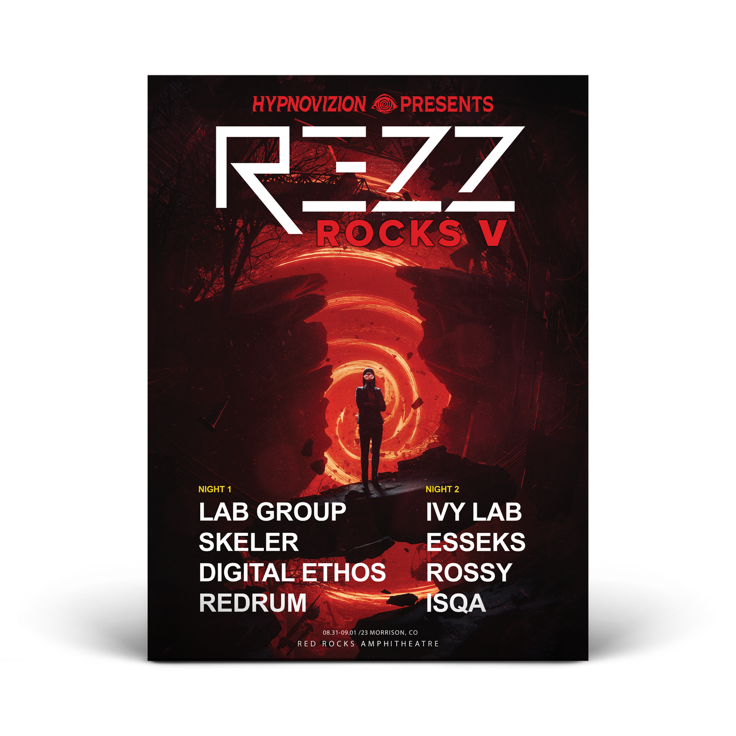 REZZ - Rezz Rocks V - Event Poster