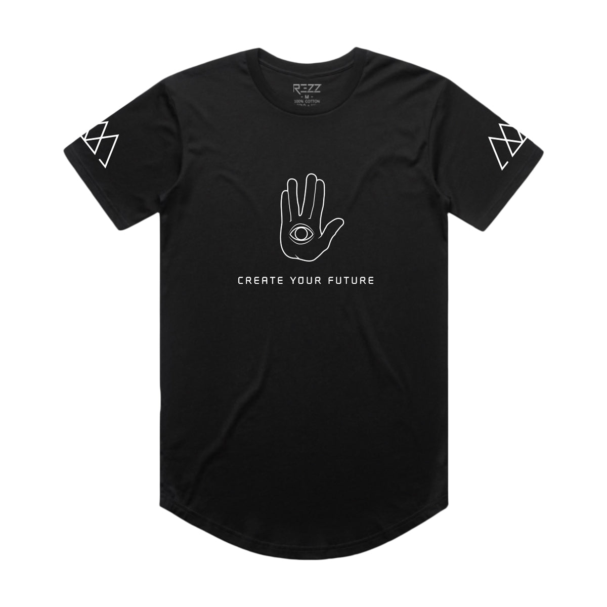 Rezz - Create Your Future - Black Long Tee