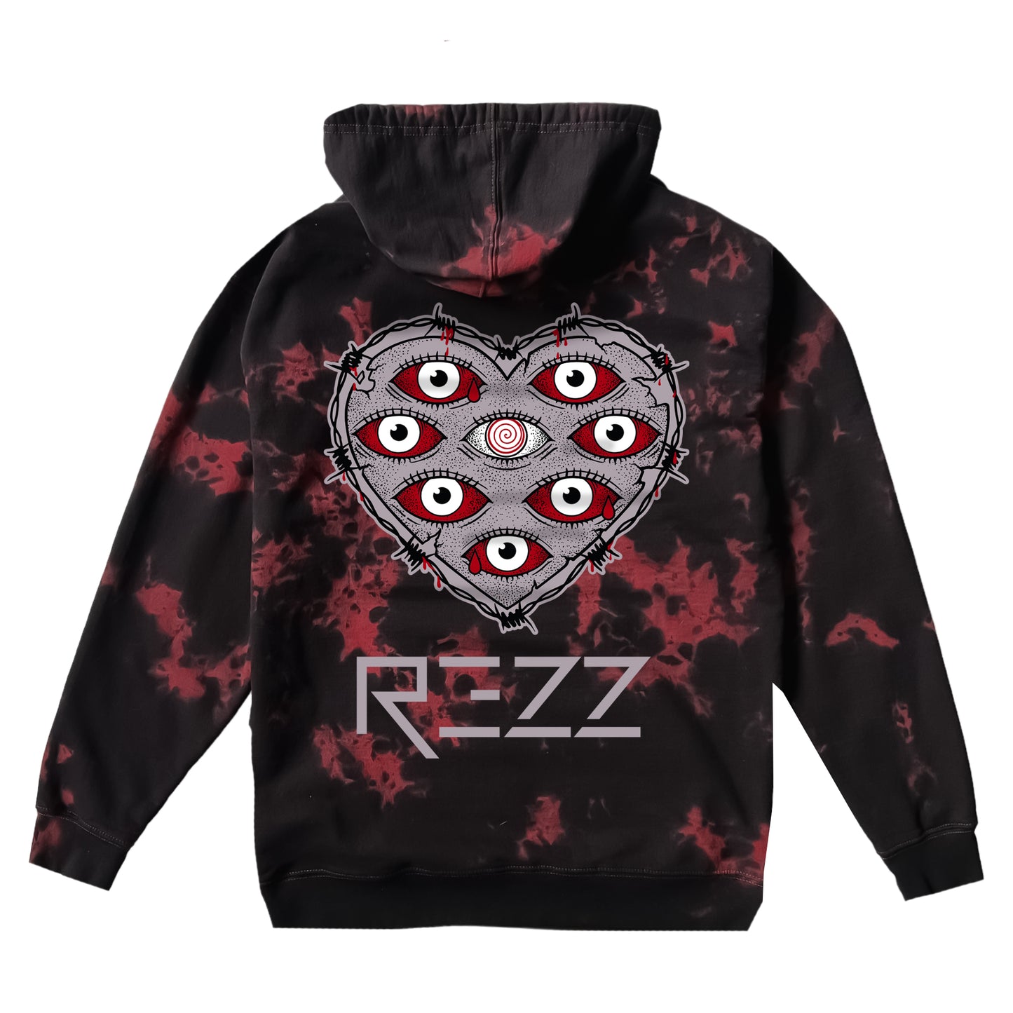 Rezz - Be Mine - Tie Dye Hoodie