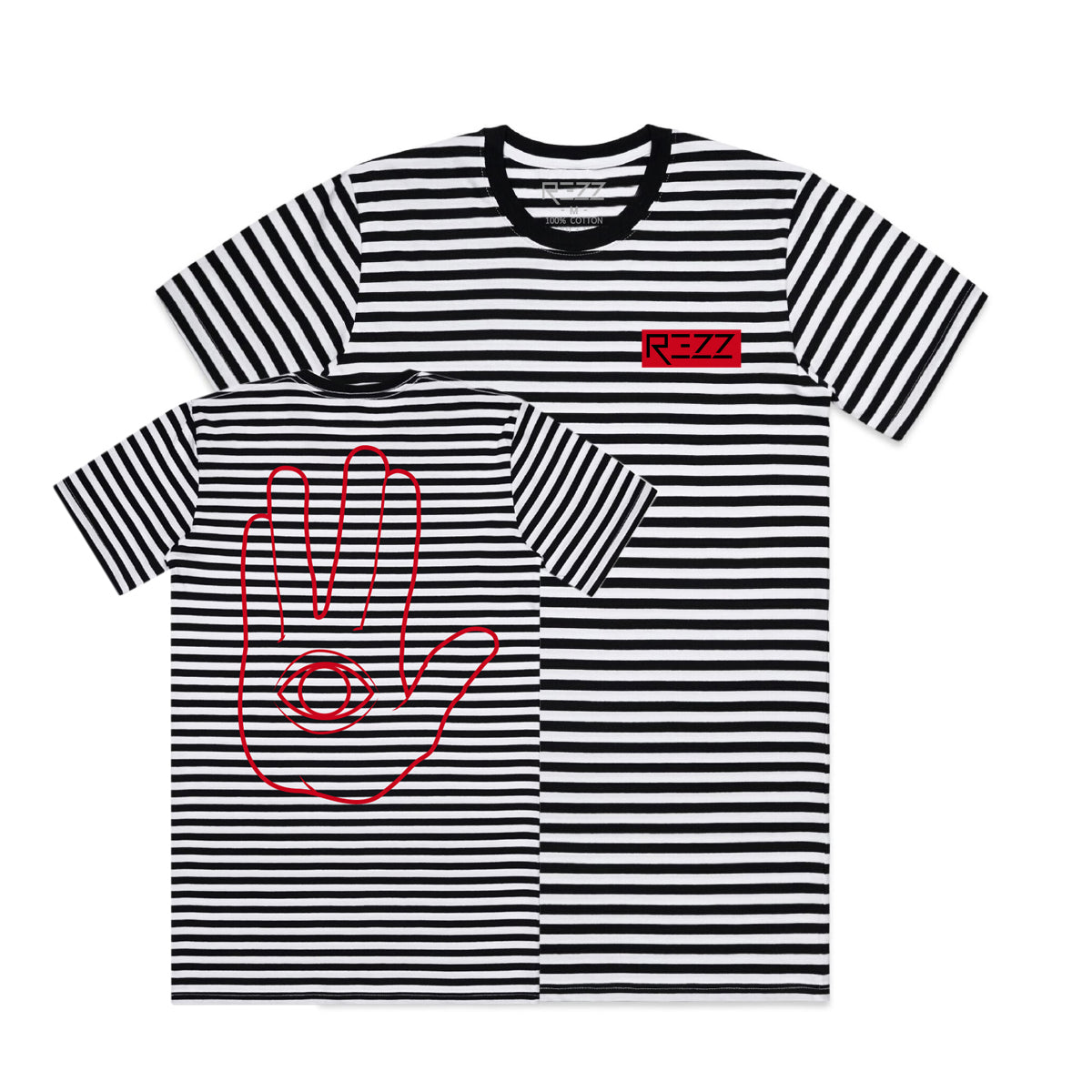 Rezz - Optikal - Black / White Tee
