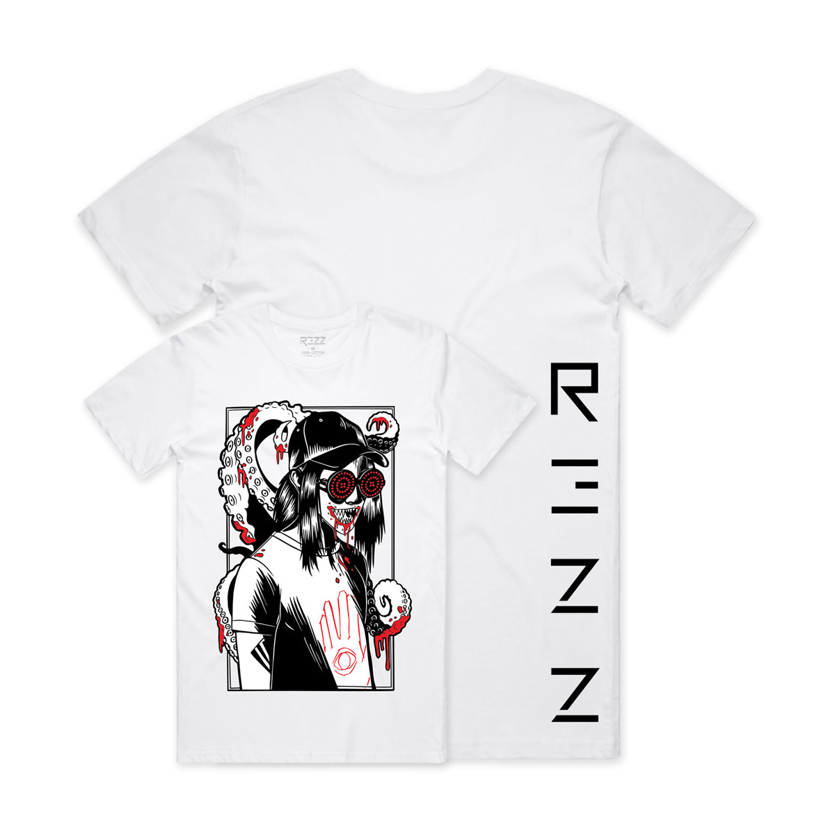 Rezz - Rezzumaki - White Tee