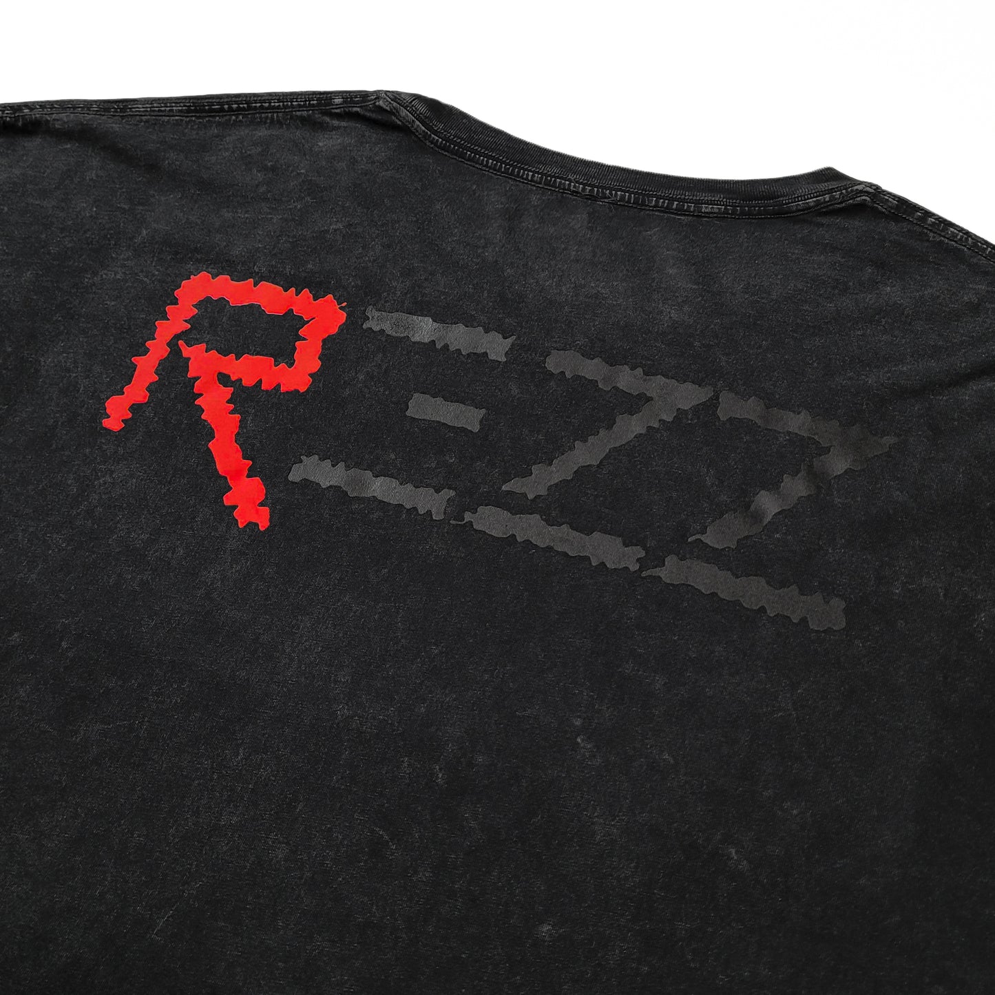 REZZ - 3 Two Many Stonewash Tee