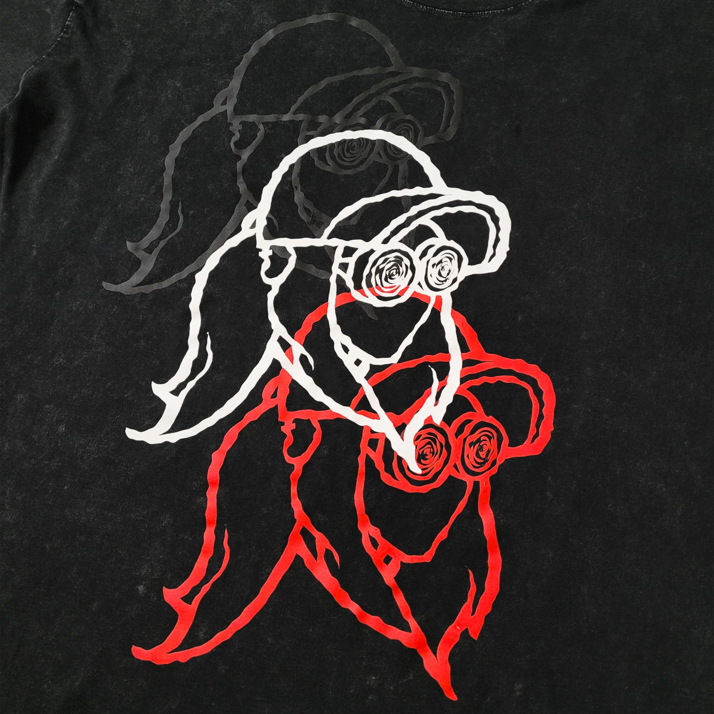 REZZ - 3 Two Many Stonewash Tee