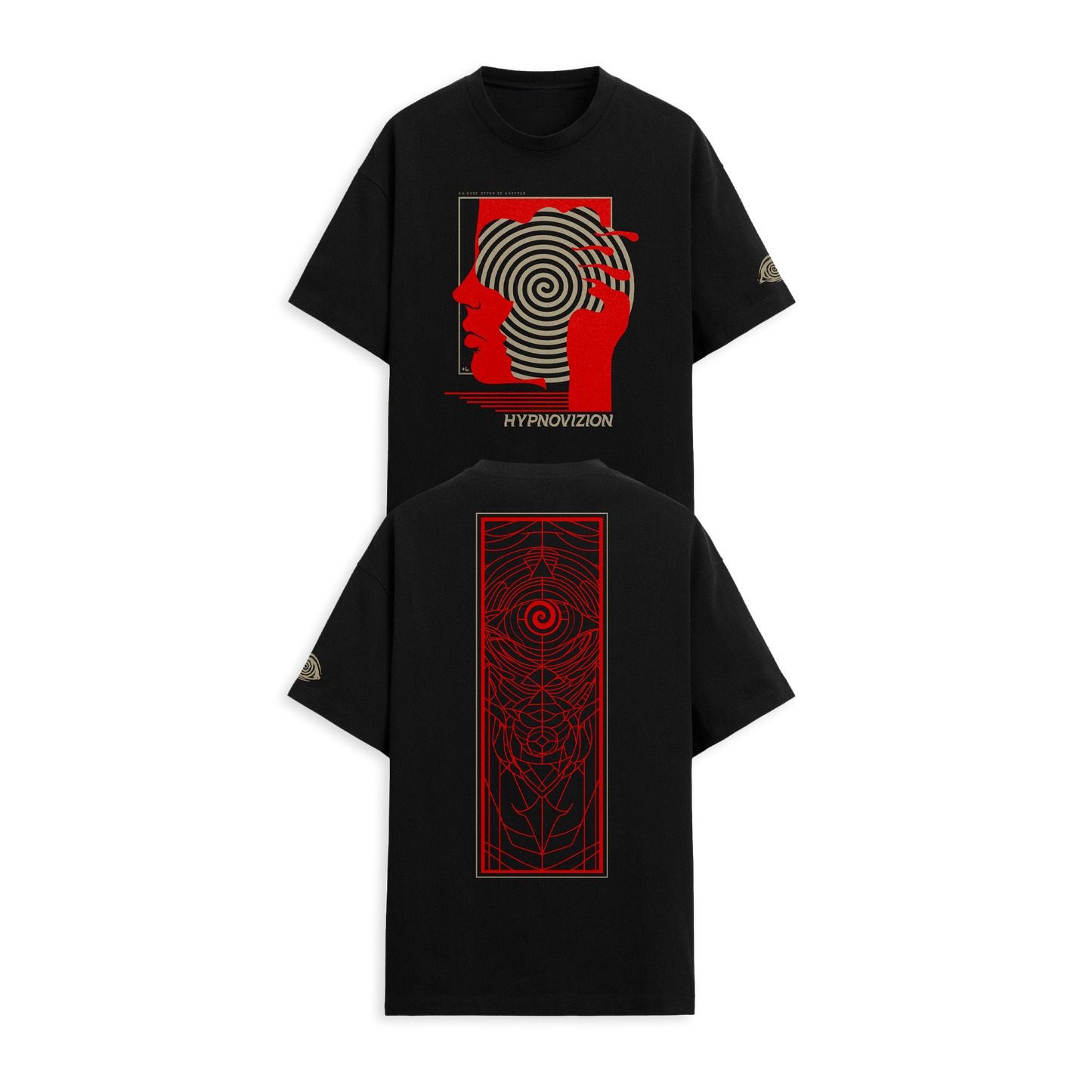 HYPNOVIZION - Plus Six Black Tee