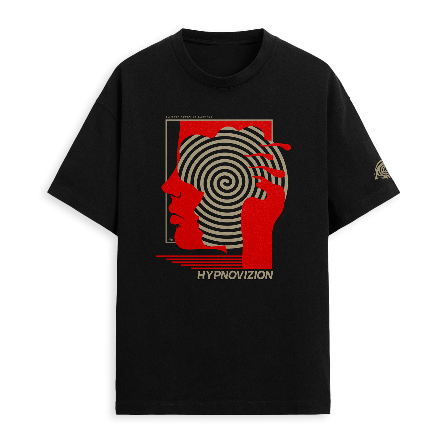 HYPNOVIZION - Plus Six Black Tee