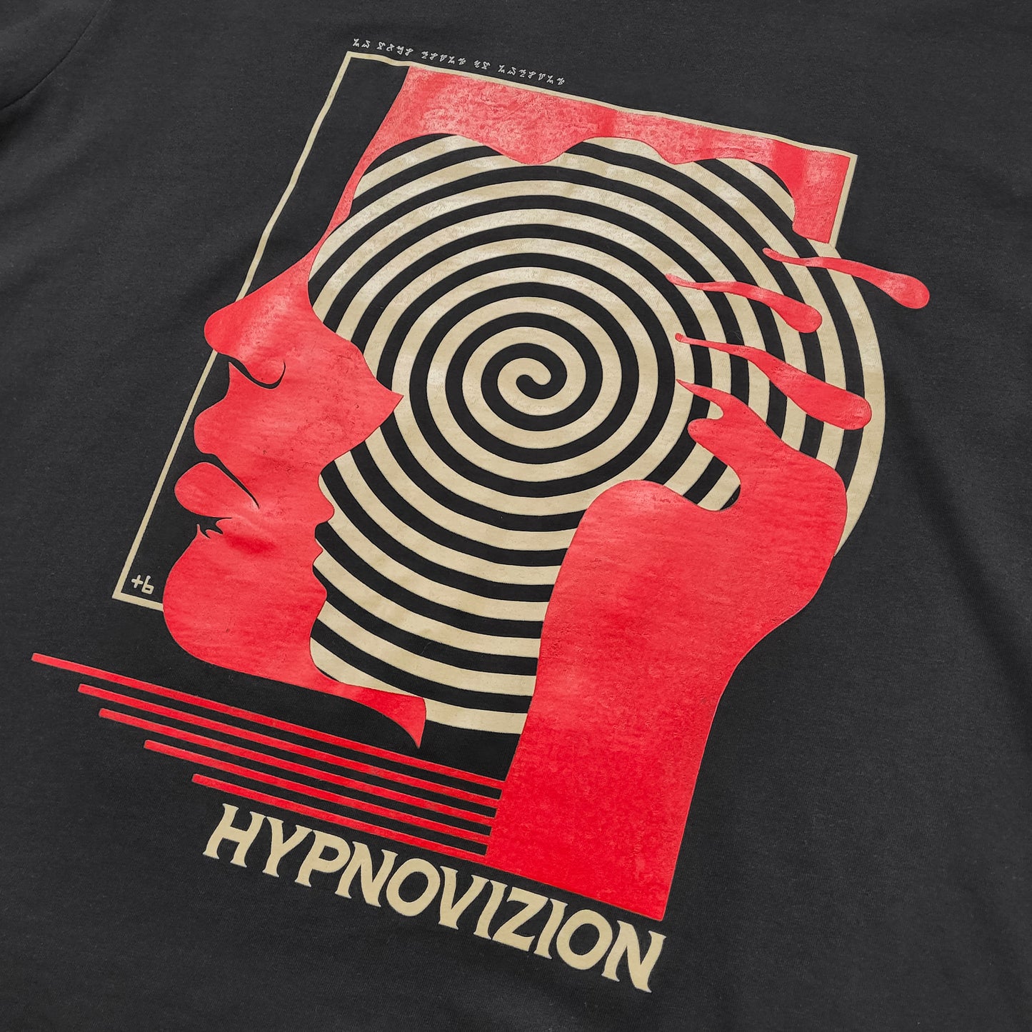 HYPNOVIZION - Plus Six Black Tee