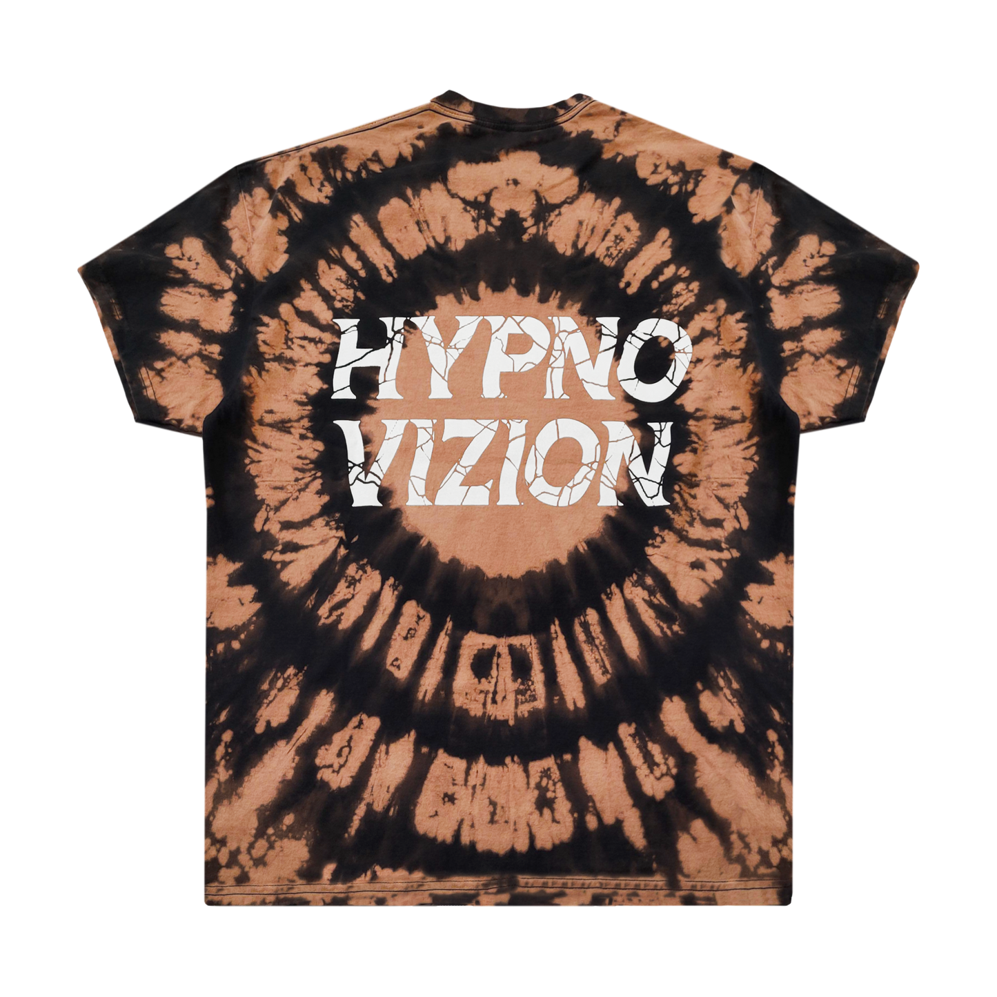 HypnoVizion - Dry Heat bleach tie dye Tee