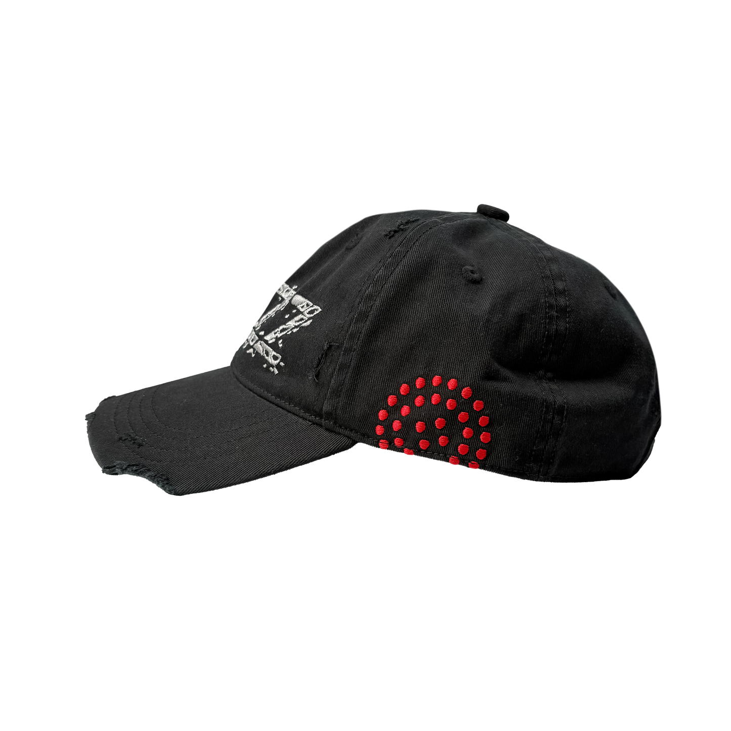 (Pre order) REZZ - Limited Edition Shift in Perspective Distressed Dad Hat - Black