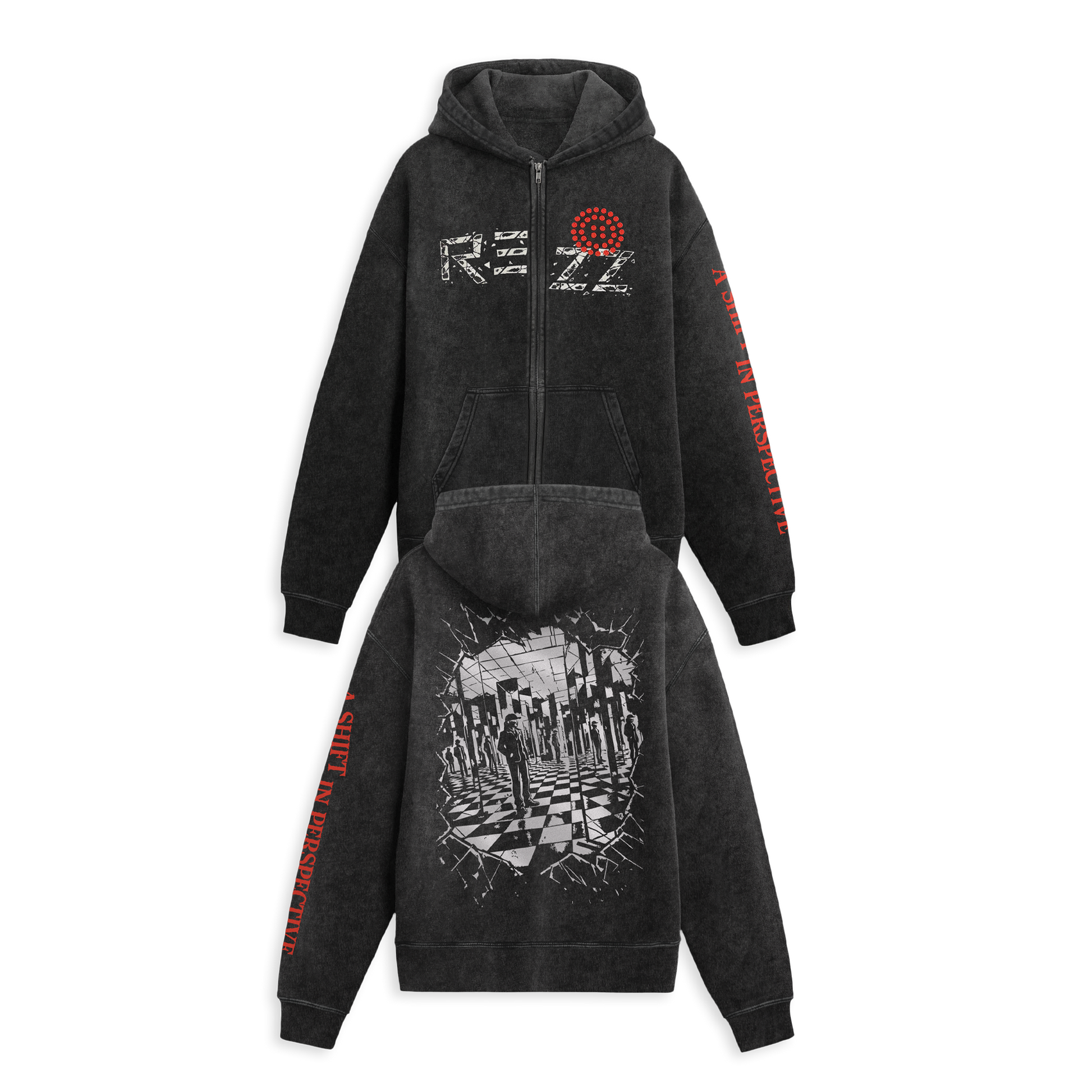 Pre order) REZZ - Limited Edition Shift in Perspective Zip up