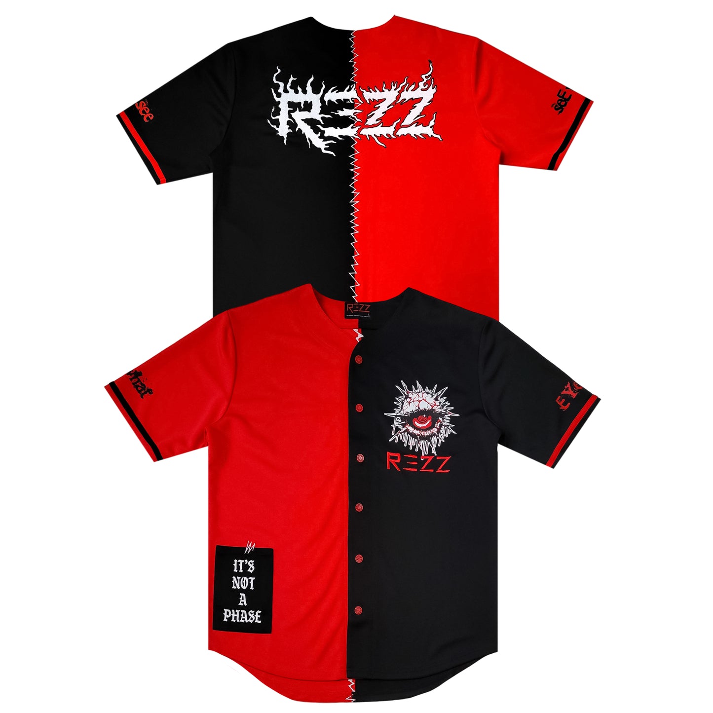REZZ - See What Eye See - Two Tone Baseball Jersey