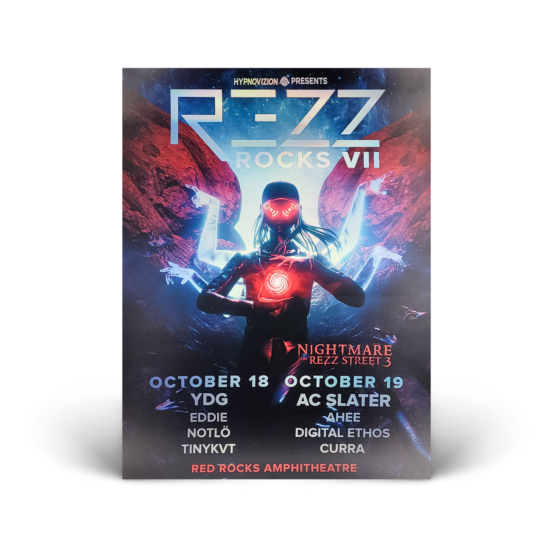 REZZ - Rezz Rocks VII Poster – Rezz Official Shop