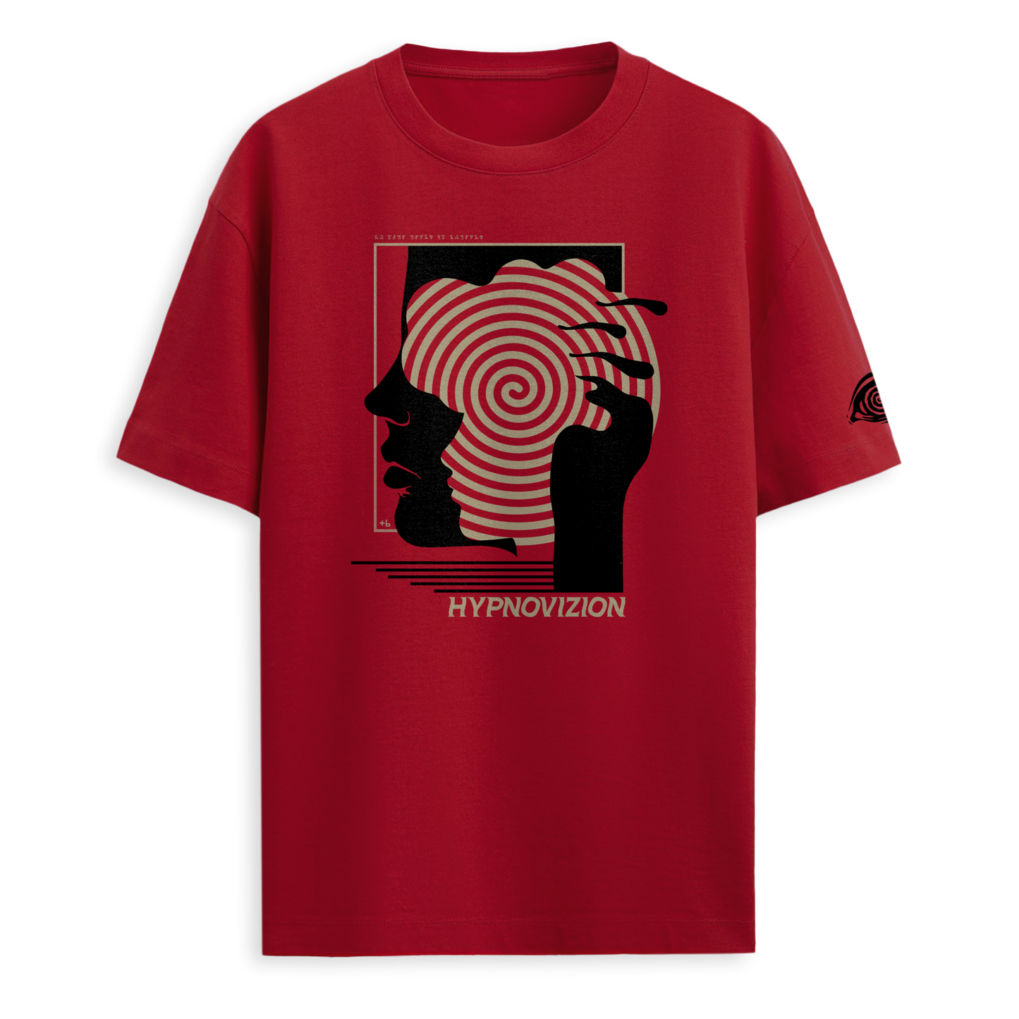 HYPNOVIZION - Plus Six Red Tee