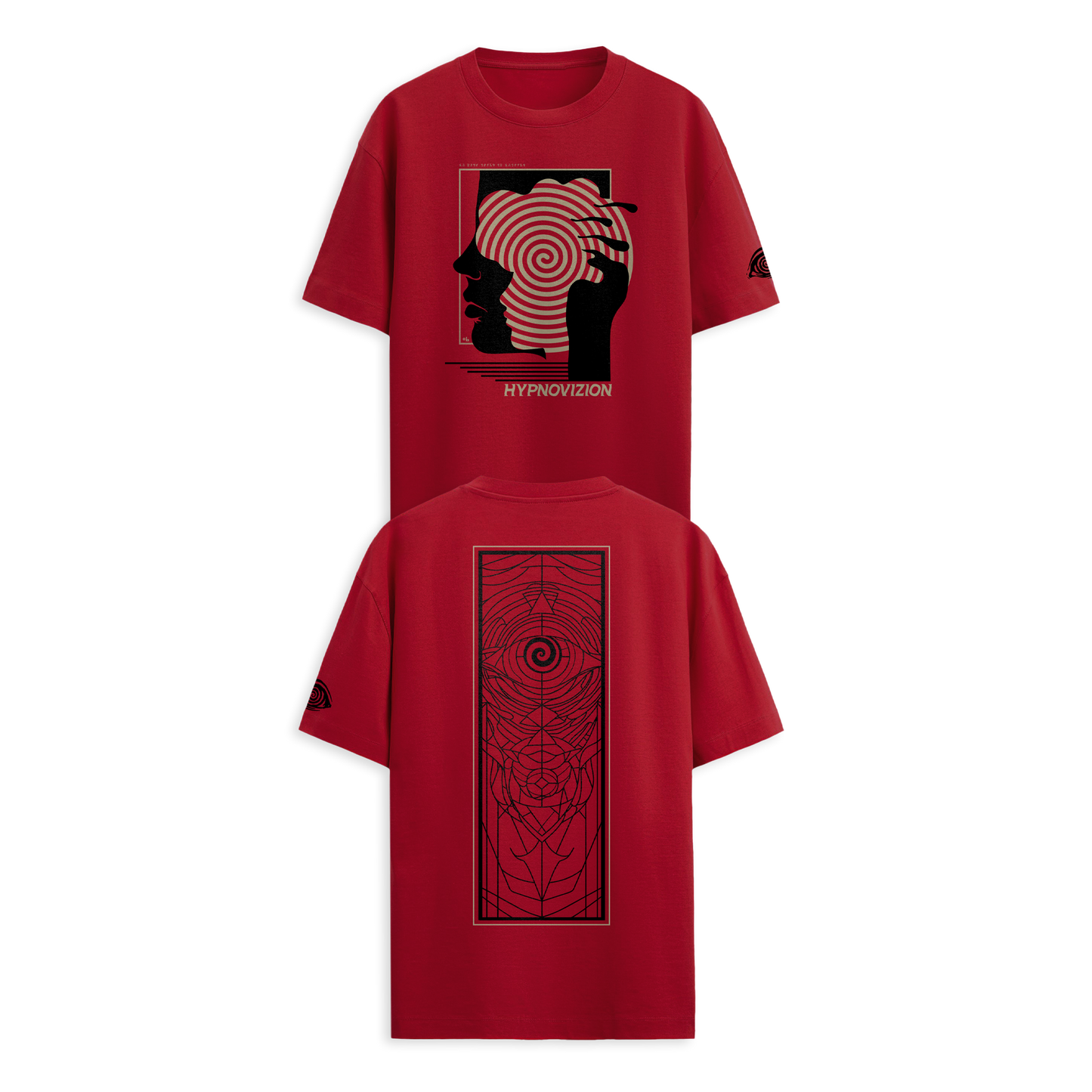 HYPNOVIZION - Plus Six Red Tee