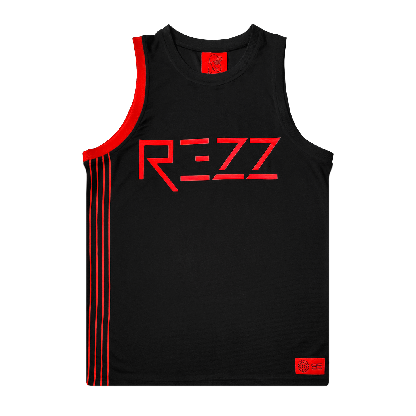 REZZ - Summer 2024 Hand Logo - Basketball Jersey