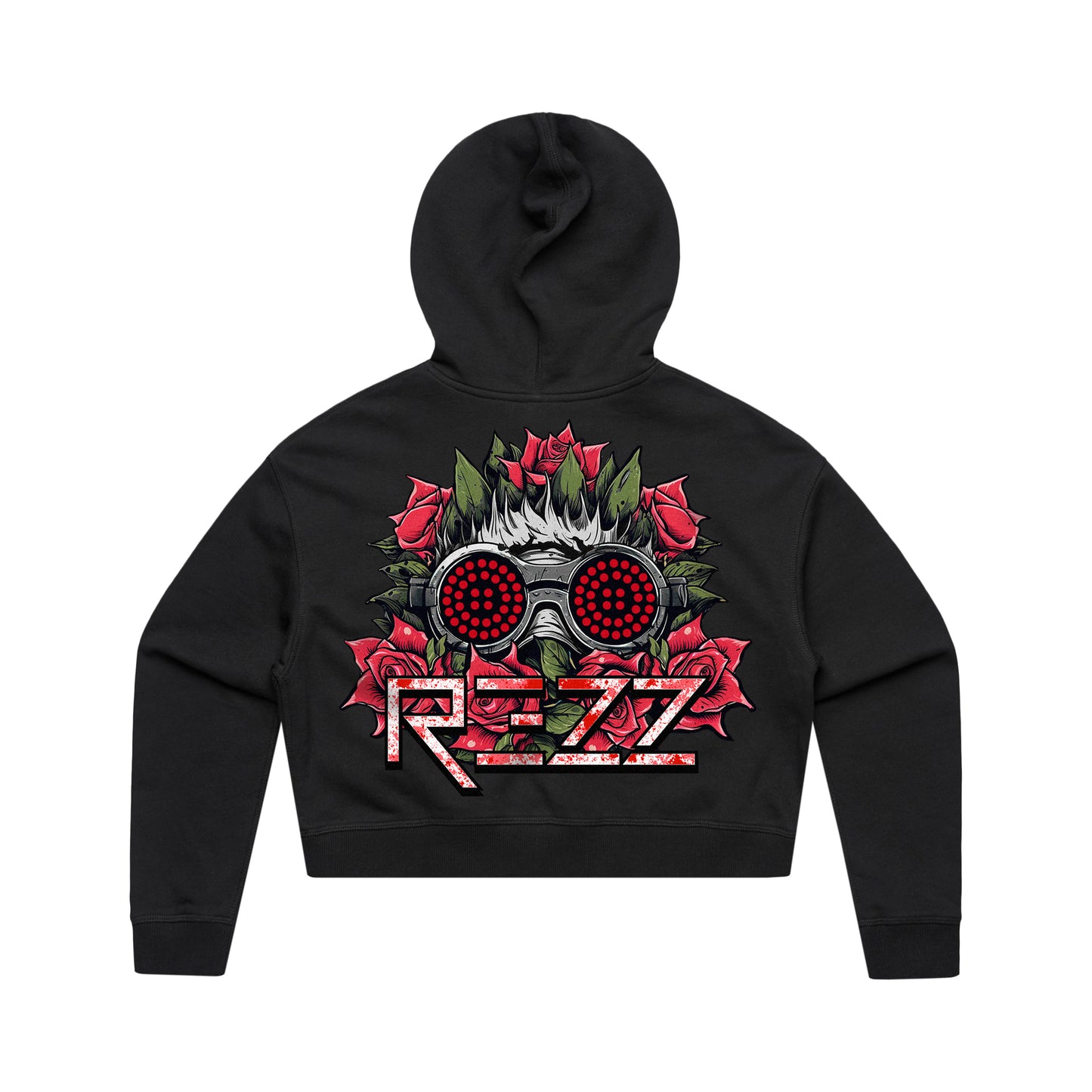 REZZ - Love Me Not - Crop Hoodie