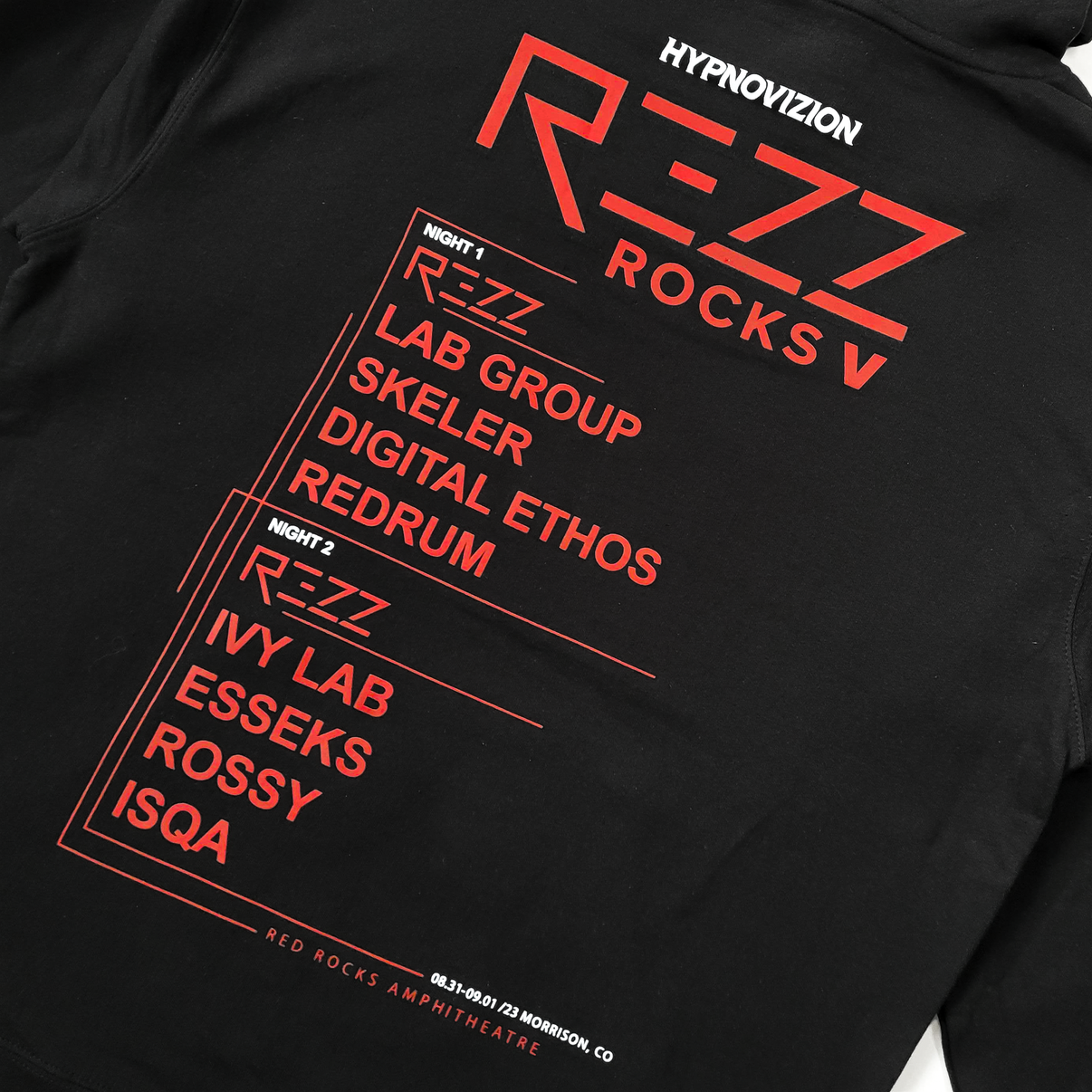 REZZ Rezz Rocks V Hoodie Rezz Official Shop