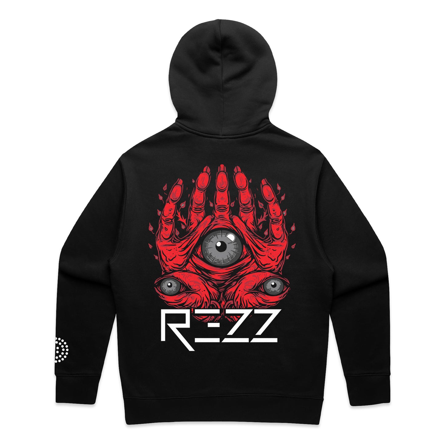 REZZ - Monster Inside - Black Pullover Hoodie