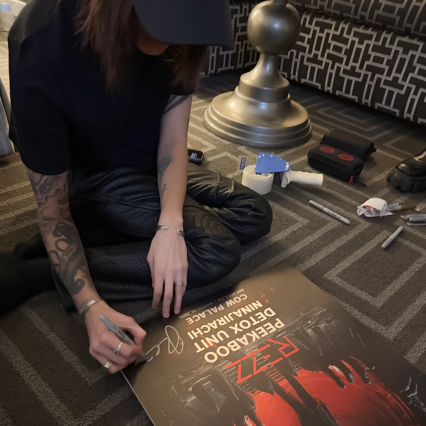 REZZ - Portal - San Francisco 2025 SIGNED Event Holographic Poster