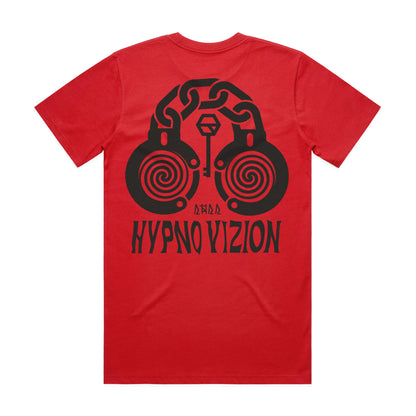 HypnoVizion - Guided Thought Tee - Red