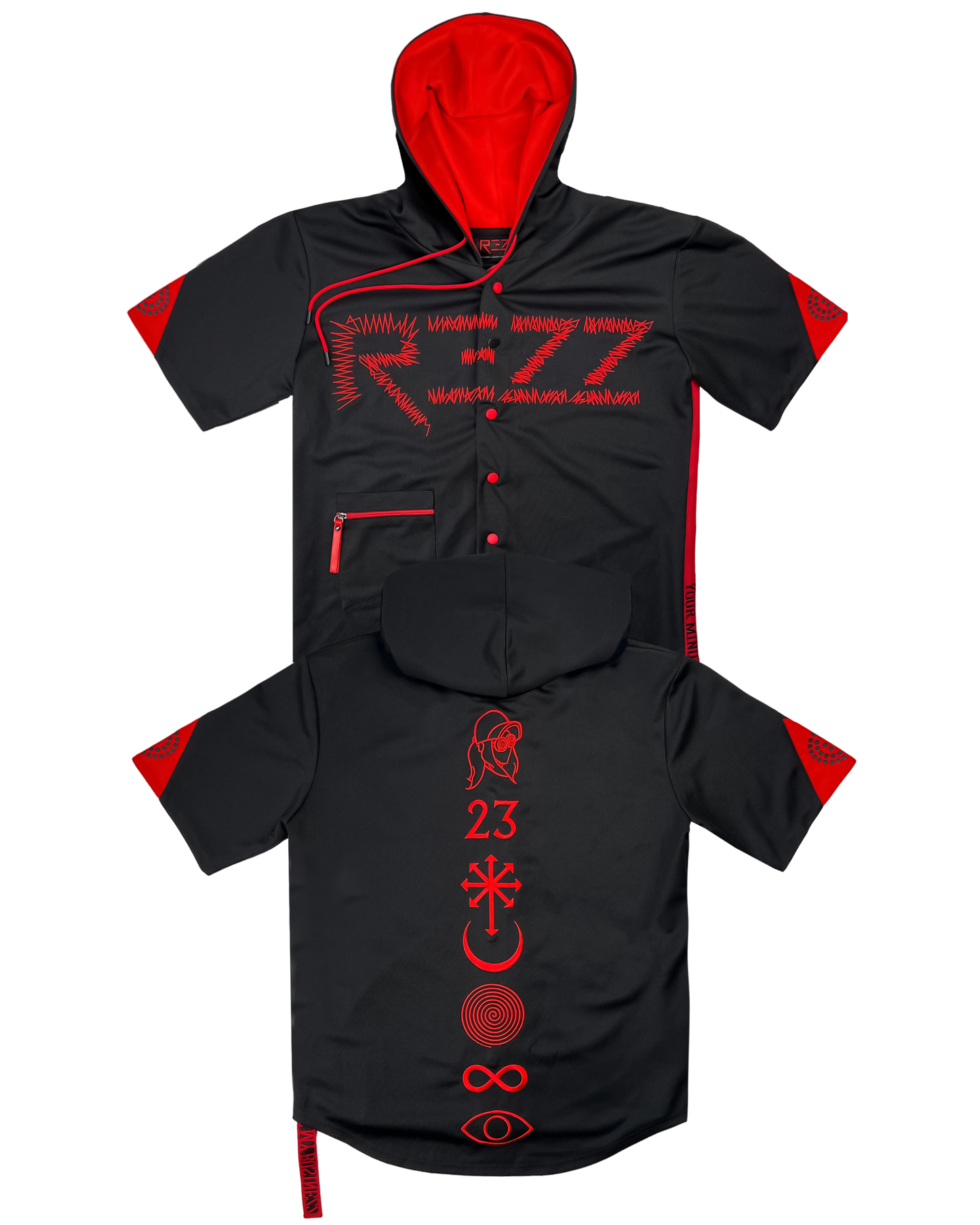 Rezz - My Businezz - Hooded Baseball Jersey